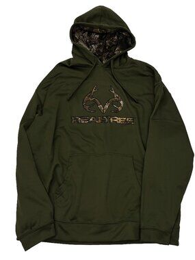 RealTree Lightweight Green Camo Hoodie APX Sweatshirt Mens XXL 2X 2XL NWT